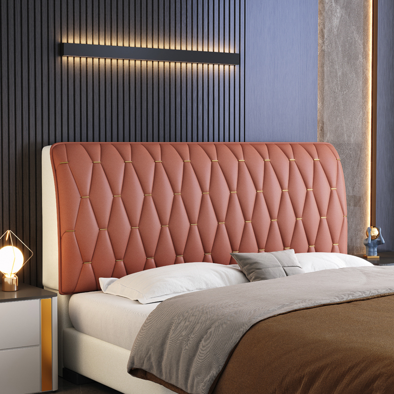 极速科技布床头i罩加厚软包床头套罩通用改造床头靠背套简约防尘