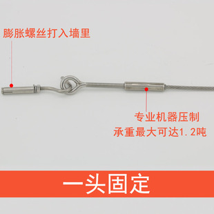 极速室外晾衣绳可收缩 304不锈钢包塑包胶钢丝绳6mWm软钢丝绳晒被