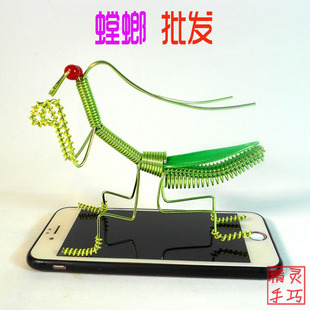极速铝线手工艺螳螂家居精品特色小动物民K间手工艺diy个性同学小