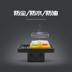 极速台式钻床控制按钮开关p盒防水220V机床切割KAO-5M压扣KA0启动