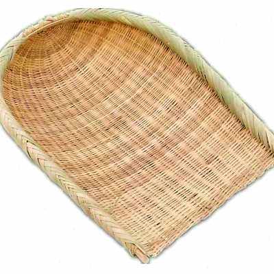 极速厂家竹编撮箕酿酒粮食撮箕簸箕畚箕手工农Q家土箕竹筐四川老