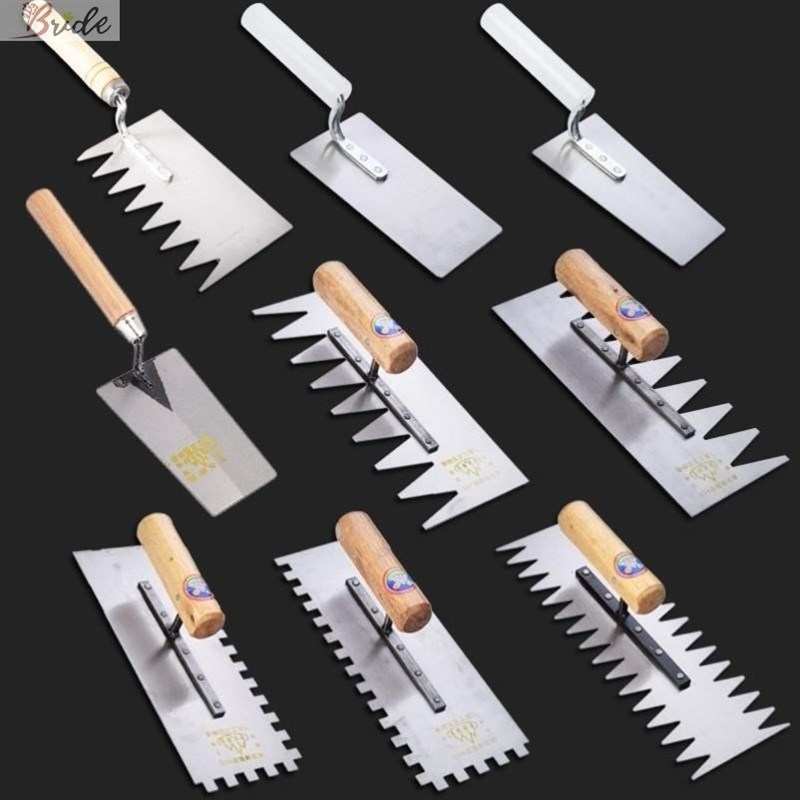 极速瓦工神器装修大全贴t地板砖瓷砖专用找平铺抹泥刀带齿抹灰刀