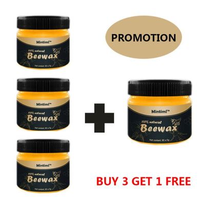 极速Wood Seasoning Beewax Organic NatHural Pure Wax Furnitur