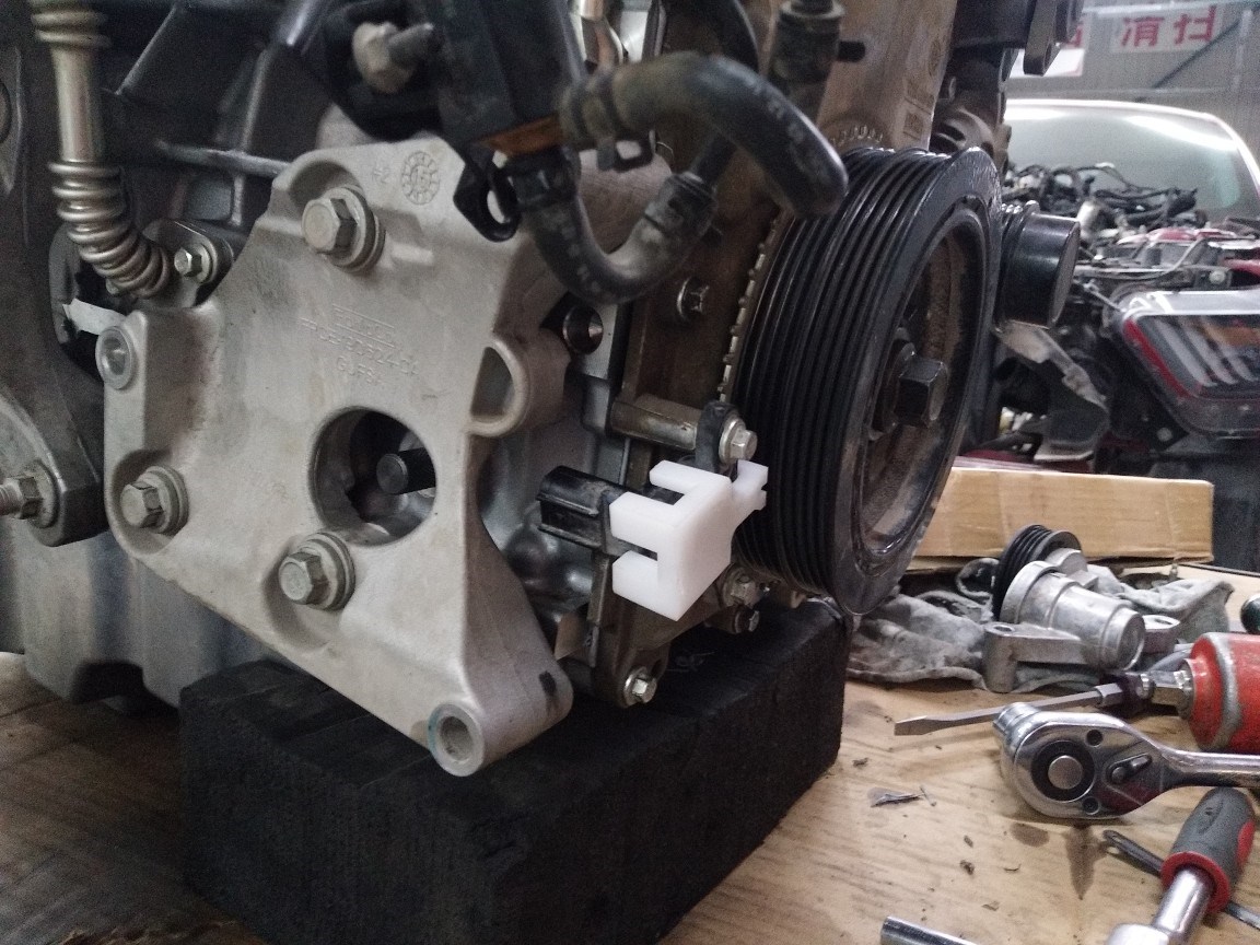 极速。路虎极光2.0m捷豹福特2.0T沃尔沃 曲轴位置传感器定位正时