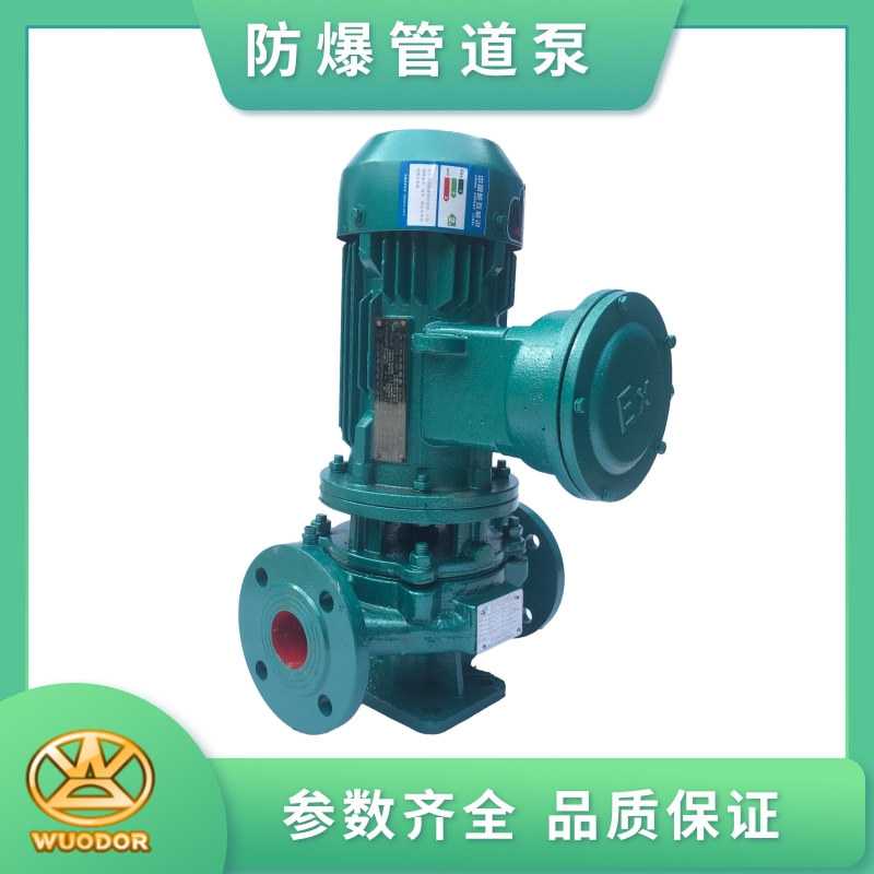 GDB65-125(I)泵 5.5KW立式管道增压泵380V泵 不锈钢防爆管道泵