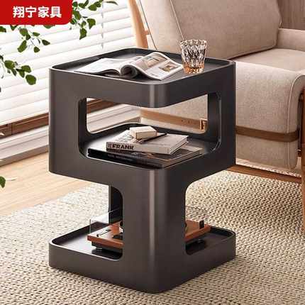 异型茶几床头柜客厅沙发边几收纳柜铁艺移动茶几小桌子520边几