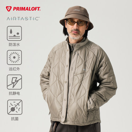 蓝岐7D超轻抗菌抗静电棉衣内胆100gPrimaloft金标P棉防泼水棉服男