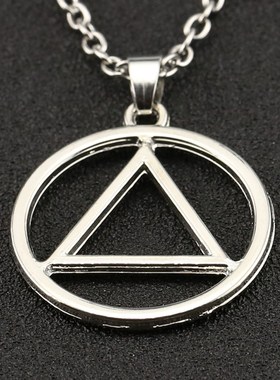 极速Akatsuki Hidan Necklace Ninja JashinK Symbol Trinity Chr