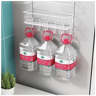 极速放在冰箱上置物架侧面悬收纳盒挂式冰柜顶边的旁X家用缦画佳