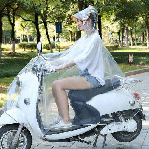 极速雨衣透明女inms电动车雨披男单人骑行防水全身旅游雨衣便携式