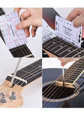 极速6 Buah Kit Alat Gitsar Alat Pemeliharaan Perbaikan Gitar