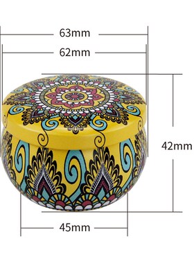 极速6/12/20PCS Empty Tinplate Box T Cans CandPle Jars Making