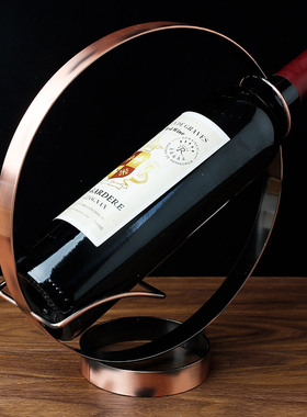 极速EuropeanS-srtylep wine rack decoration shelf household u