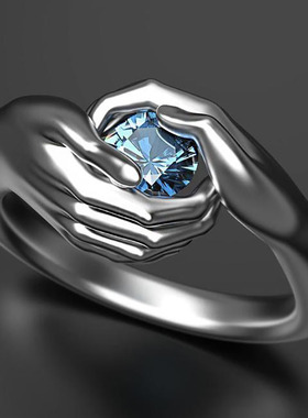 极速New Vintgage Fashion Punk  Fairy Feather Wings Ring Ladi