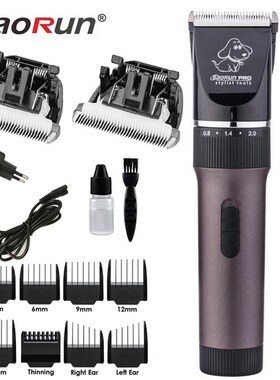 极速NEWc Black Professional Electric Pet Hair Clipper  Dog H