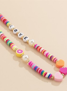 极速Boho Trend Colorful tSoft Clay Rope for Cell Mobile Phon