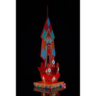 极速黑愤怒母朵玛忿怒树脂材质彩绘E藏传密宗家用供奉供品摆件包