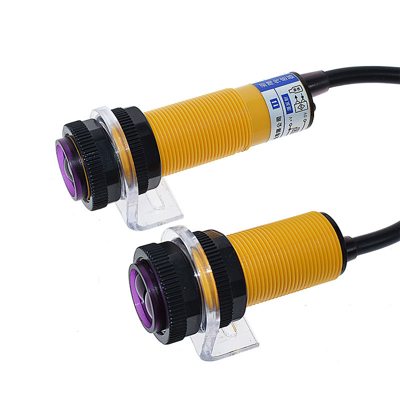 极速E18-D80NK 红外光电w开关 6-36V漫反射式避障传感器模块接近