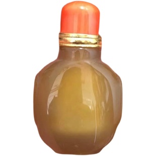 极速天然玛瑙鼻烟壶蒙古特色民y间手工艺礼品把玩摆件蒙古祝寿回