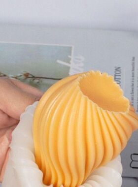 极速3D Water Ripple Siliconey Mold for Candle Making DIY Wax