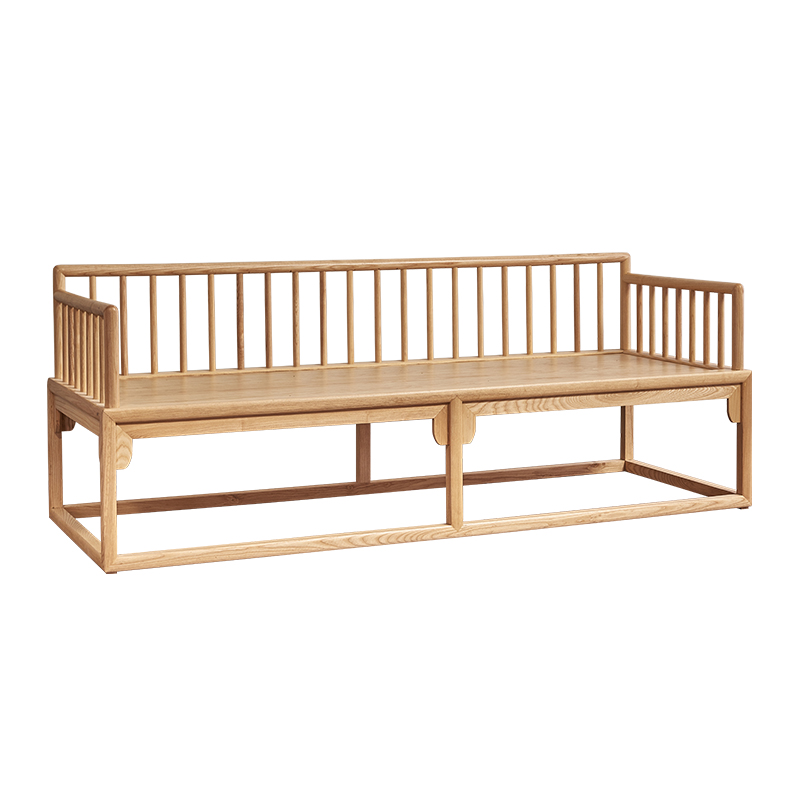 极速新中式罗汉床实木简约现代家用客F厅沙发组合禅意仿古贵妃椅