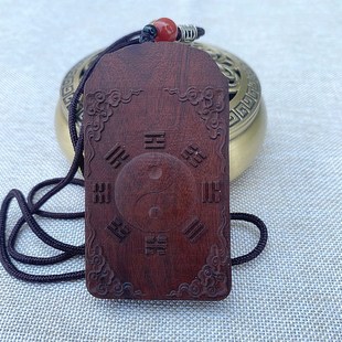 极速雷击枣木真武j大帝玄天上帝吊坠男女款随身项链车挂件无事牌