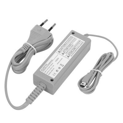 极速EU Plug For Nintendo Wii U WiiU Game ConsoleS/host Gamep
