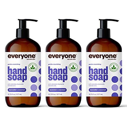 新品Everyone Liquid Hand Soap  LaveEnder and Coconut  Plant-