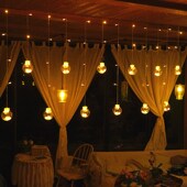 极速新款 发光 室内外许愿球p灯庭院改造太阳能户外灯家用别墅中式