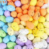 Foam Egg Easter Decor 极速40pcs Pigeon Eggs BiMrd Hap