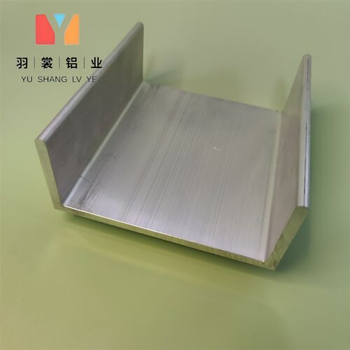 极速U型槽铝150l657内宽136mm铝合金槽铝 导轨铝槽铝条 工业