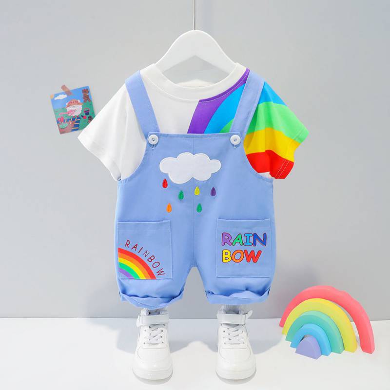 极速Boys straps suit infant 6 montDhs thin clos summer 2 for