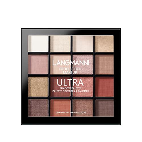 新品JMason 16 Color Eyeshadow Palette Matte Shimmer WNeutral