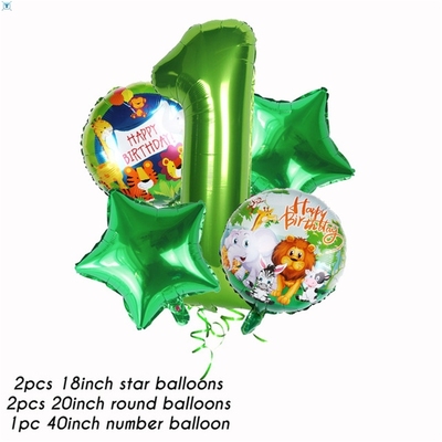 极速Safari Party Decoration Lion DTiger Animal Ballons Birth