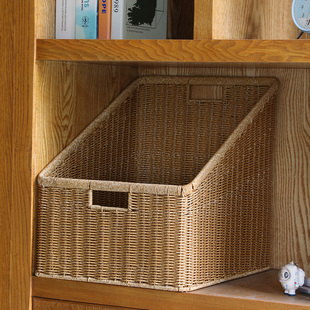 极速厨房橱柜收纳筐柜子内分类置物架大号O收纳盒客厅书房整理篮