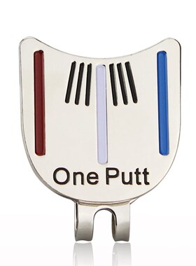 极速New Golf hBall Mark+Golf Hat Clip Magnetic Alloy marker