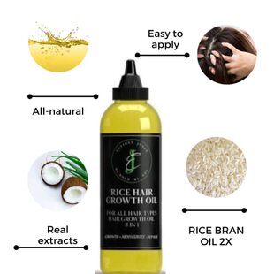 新品 Repair Oil Moisturize Growth Heair Rice in1