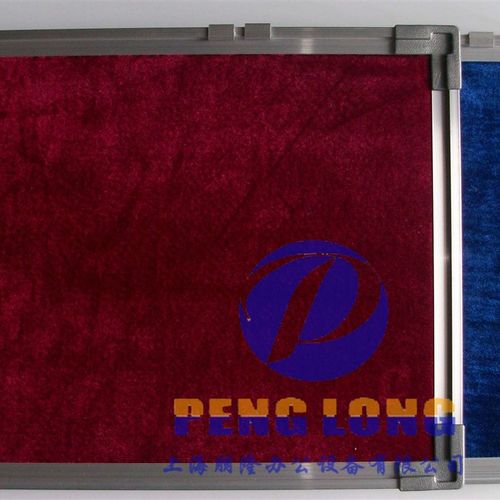 极速红绒布软木板照片墙挂式图钉板留言板60*90cRm 照片板宣传栏