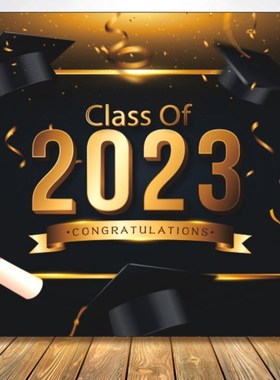 极速.20b23 Graduation Season Banner Background Cloth GRAD Th