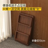 新品 三梦实木飘窗小桌子家用坐地小E茶台可折叠榻榻米茶桌床上矮