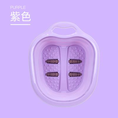 极速new folding foot qbath barrel plastic foot bath thickeni