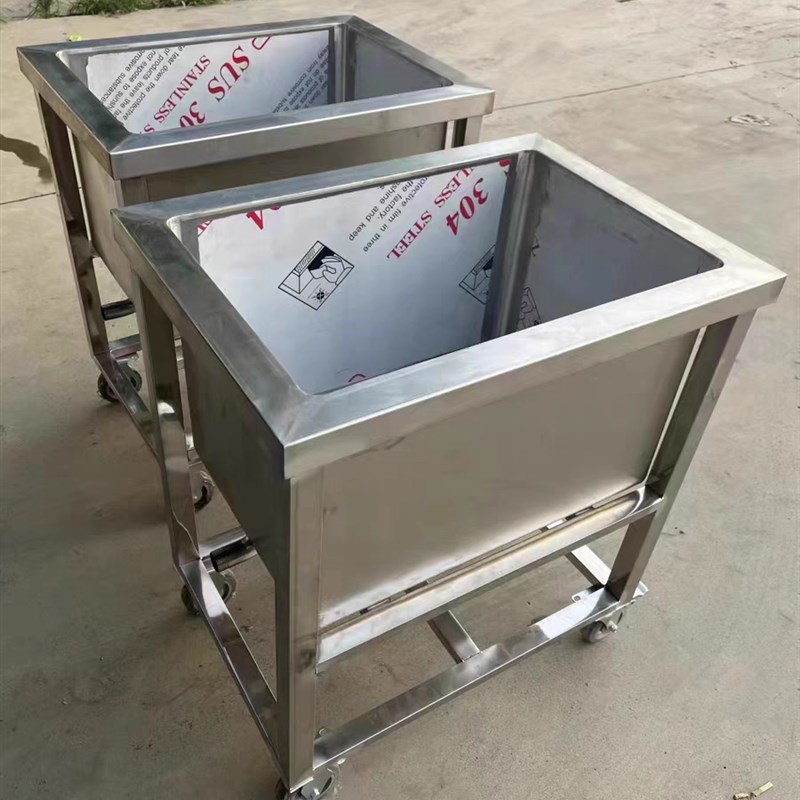 热销不锈钢水箱304储水桶加厚长方形大容量家用蓄水槽.储油池移动