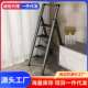 肯泰梯子伸缩梯家用人字梯加厚铝合金折叠梯室内多功能四步花架梯