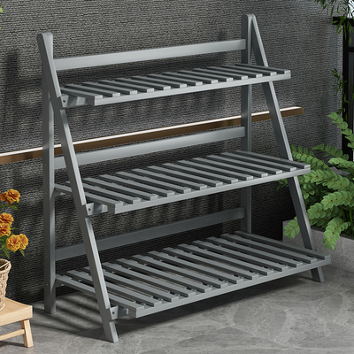 速发台花架子花架客花斜梯形置物架植厅架子兰物摆放架花盆架