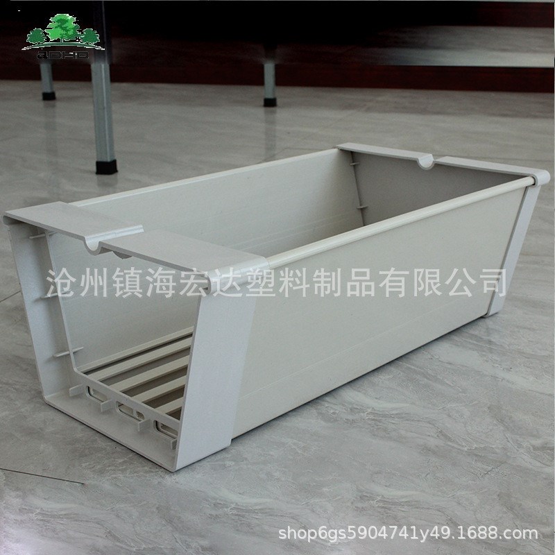 速发草莓无土栽培立体槽番茄基质高架栽培槽pvc草莓种植槽堵头