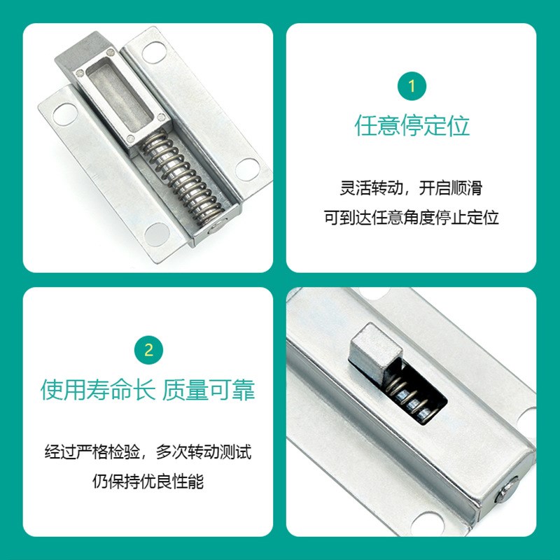 速发卡斯纳推拉撞击自动关闭弹簧拉伸插销门扣锁撞击式门栓锁伸缩