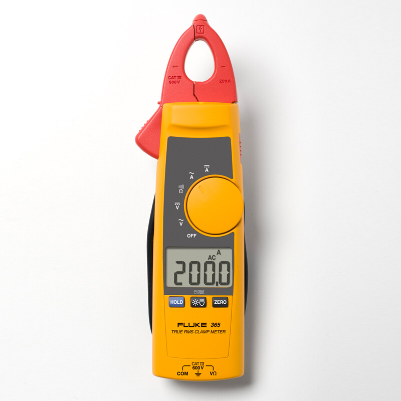 FLUKE362福禄克交直流两用钳形电流表F365真有效值袖珍钳式万用表