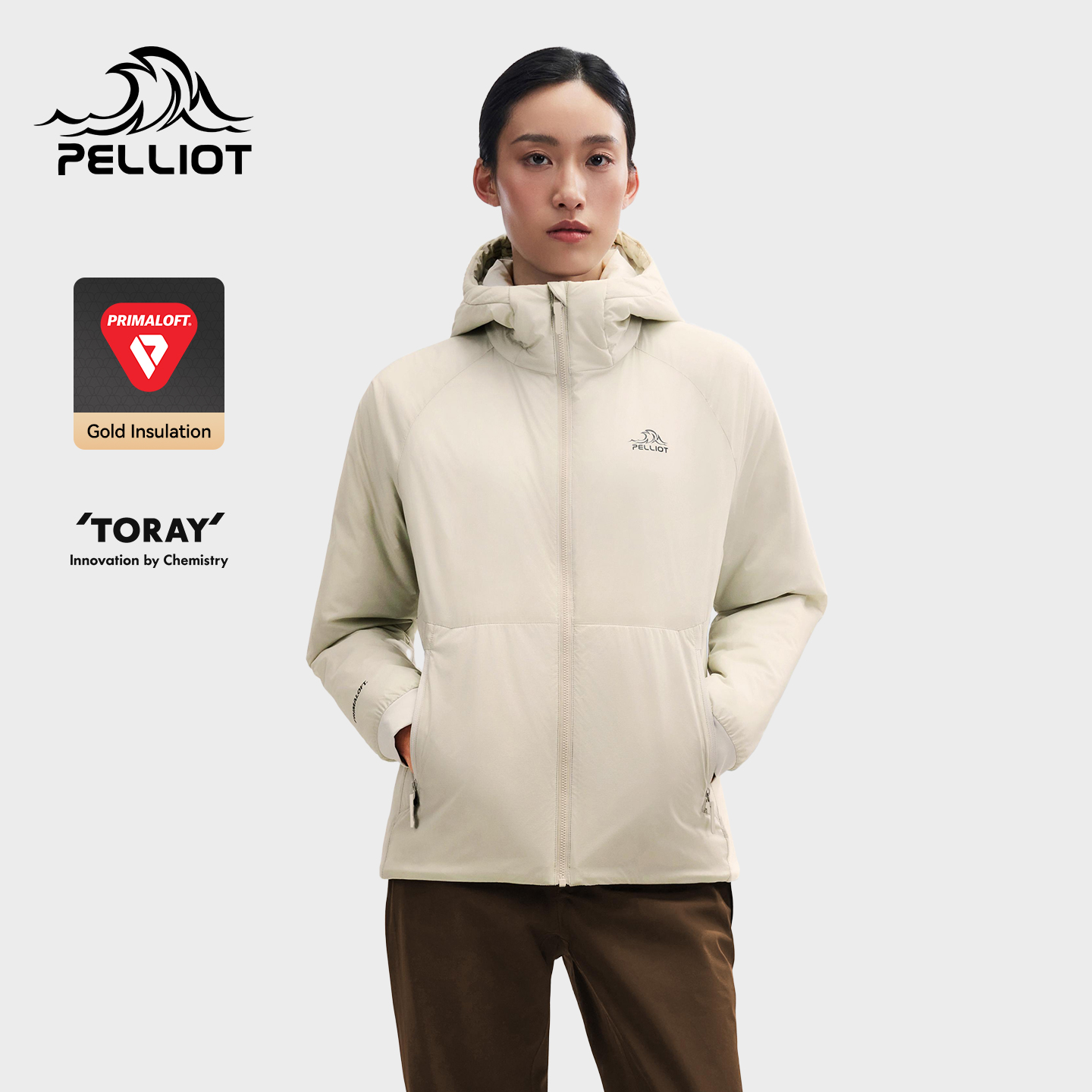 伯希和户外保暖棉衣女款