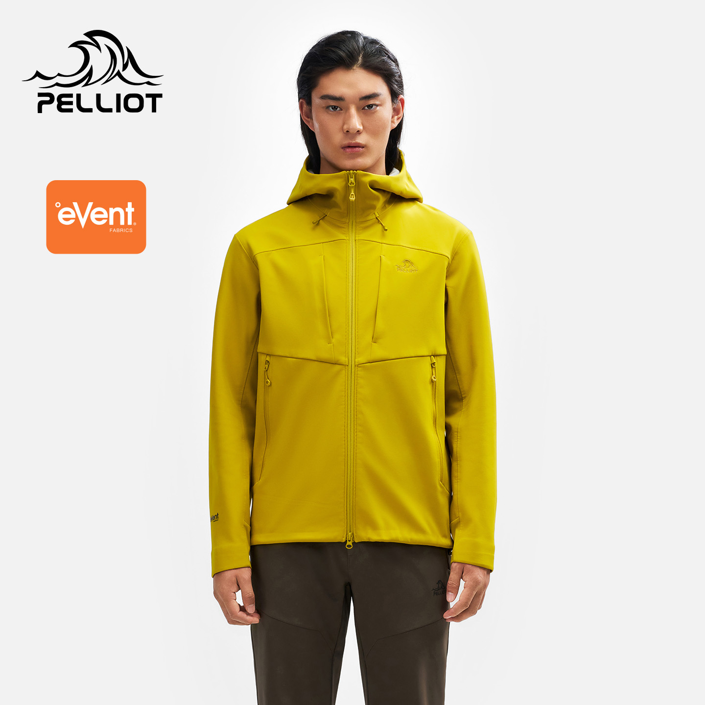 伯希和户外软壳衣eVent专业防风