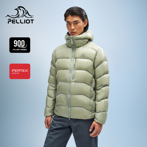 【冰河LT】伯希和户外900蓬羽绒服男冬季PERTEX轻量鹅绒保暖外套